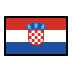 flag: Croatia on OpenMoji