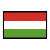 flag: Hungary on OpenMoji