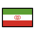 flag: Iran on OpenMoji