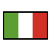 flag: Italy on OpenMoji