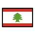 flag: Lebanon on OpenMoji