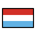 flag: Luxembourg on OpenMoji