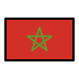 flag: Morocco on OpenMoji