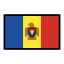 flag: Moldova on OpenMoji