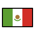 flag: Mexico on OpenMoji