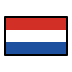 flag: Netherlands on OpenMoji