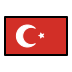 flag: Türkiye on OpenMoji