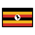 flag: Uganda on OpenMoji
