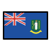 flag: British Virgin Islands on OpenMoji