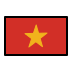 flag: Vietnam on OpenMoji