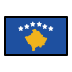 flag: Kosovo on OpenMoji