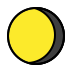waning gibbous moon on OpenMoji
