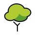 deciduous tree on OpenMoji