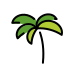 palm tree on OpenMoji