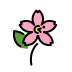 cherry blossom on OpenMoji