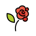 rose on OpenMoji