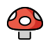 mushroom on OpenMoji