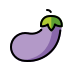 eggplant on OpenMoji