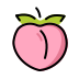 peach on OpenMoji