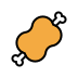 meat on bone on OpenMoji