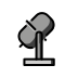 studio microphone on OpenMoji