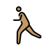 person running: medium skin tone on OpenMoji