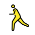 person running on OpenMoji