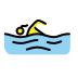 woman swimming on OpenMoji