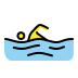 person swimming on OpenMoji