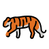 tiger on OpenMoji