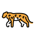 leopard on OpenMoji