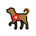 service dog on OpenMoji