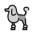 poodle on OpenMoji