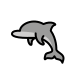dolphin on OpenMoji