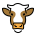 cow face on OpenMoji