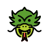 dragon face on OpenMoji