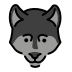 wolf on OpenMoji