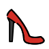 high-heeled shoe on OpenMoji