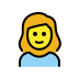 girl on OpenMoji