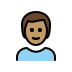 man: medium skin tone on OpenMoji