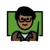 man teacher: medium-dark skin tone on OpenMoji