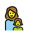 family: woman, girl on OpenMoji