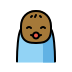 baby: medium-dark skin tone on OpenMoji