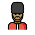 man guard: medium skin tone on OpenMoji