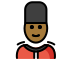 guard: medium-dark skin tone on OpenMoji