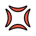 anger symbol on OpenMoji