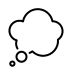 thought balloon on OpenMoji