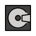 computer disk on OpenMoji