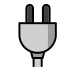 electric plug on OpenMoji