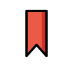 bookmark on OpenMoji